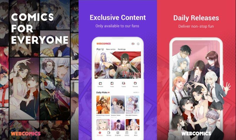 22 Recommended Manga Reading Apps for Android!